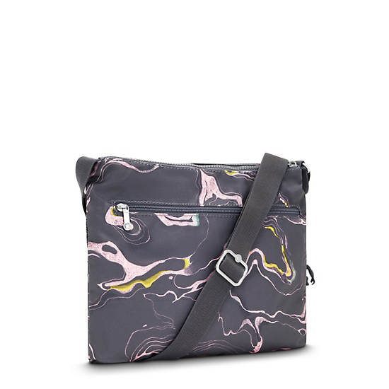 Kipling Alvar Printed Crossbodytassen Grijs Gekleurd | België 2147OK